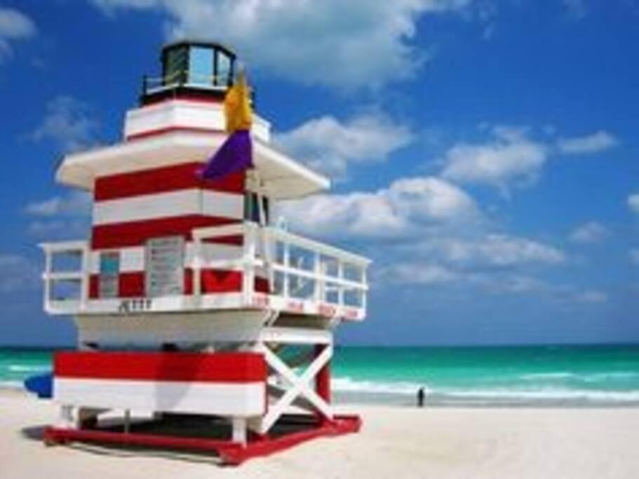 Apartment Right On The Beach! Miami Beach Bagian luar foto